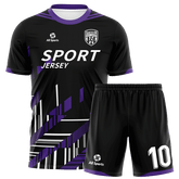 黑紫ユニフォーム サッカー